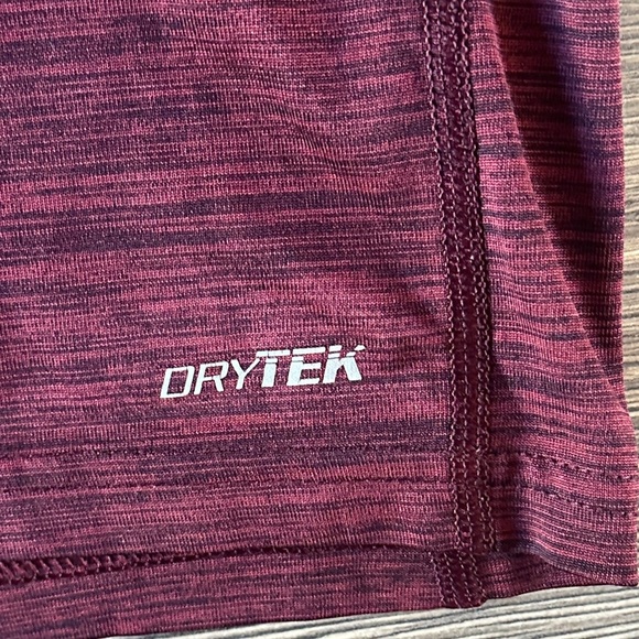 Tek Gear Men's Maroon Long Sleeve Tee - Picture 3 of 6